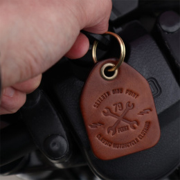 79 Point X Dowgird Leather Goods Key Fob