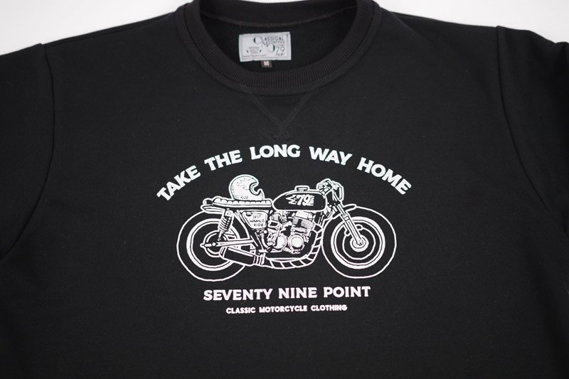bluza motocyklowa czarna Take The Long Way Home