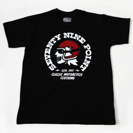 79 Point Happy Rider T-Shirt - Black