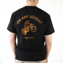 koszulka motocyklowa czarna on any sunday